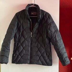 REI Women's Recycled Polyester Jacket - Dark Gray